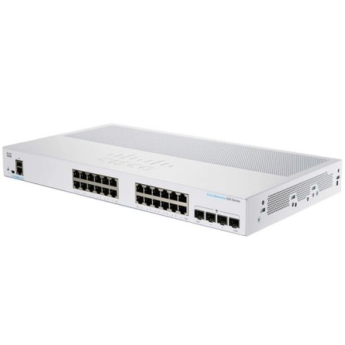 Cisco CBS250 Smart 24-port GE, 4x10G SFP+ - REFRESH